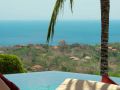 Bali villa pool ocean view